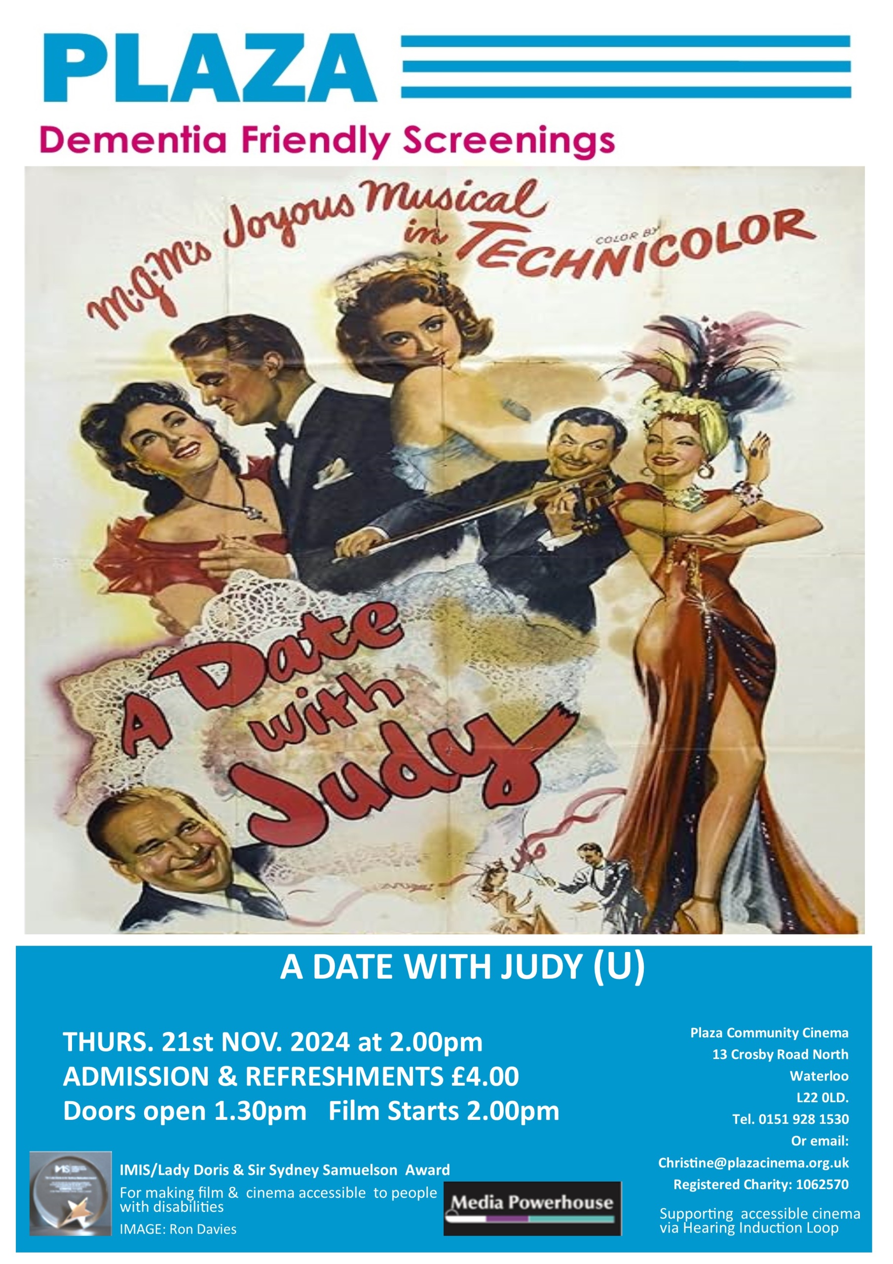 Dementia Friendly Screening - A Date with Judy